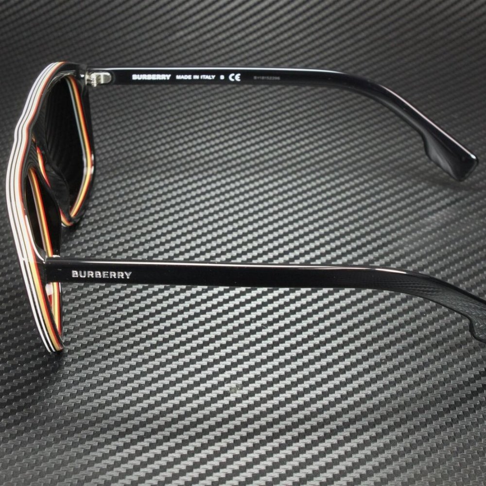 Burberry Multi Layer Checkered 55mm Sunglasses - Picture 2 of 5
